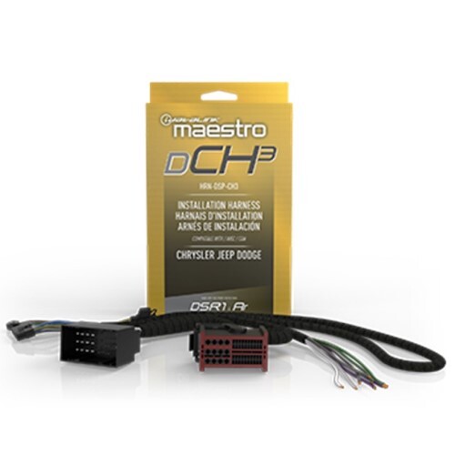 HARNESS PLUG AND PLAY DCH3 PLUG AND PLAY HARNESS FOR NON-AMPLIFIED CHRYSLER, DODGE, JEEP VEHICLES