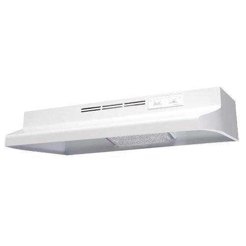 HOOD 30" WHITE 2 SPEED BLOWER INCANDESCENT LIGHTING DUCTLESS OPERATION ONLY