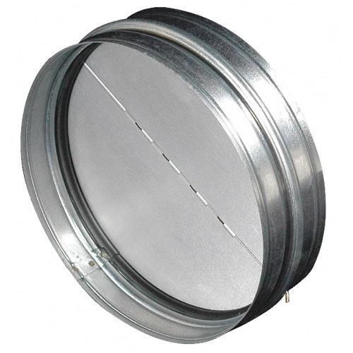 DAMPER 4IN ROUND METAL BACK DRAFT