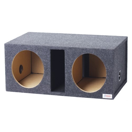 ENCLOSURE CARPETED 10" DUAL SPL VENTED