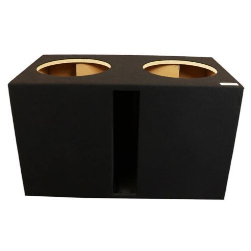 ENCLOSURE DUAL 10" PORTED HIGH SPL OUTPUT-HEAVY DUTY SUBS- ALL 1"-32HZ-USA BUILT-SUPREME TERMINAL BI