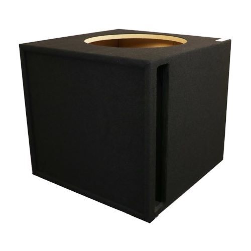 ENCLOSURE SINGLE 10" PORTED HIGH SPL OUTPUT-HEAVY DUTY SUBWOOFERS-ALL 1"-USA BUILT-SUPREME TERMINAL