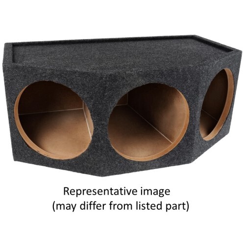 ENCLOSURE CARPETED 12" TRIPLE CROWN SEALED COMPACT