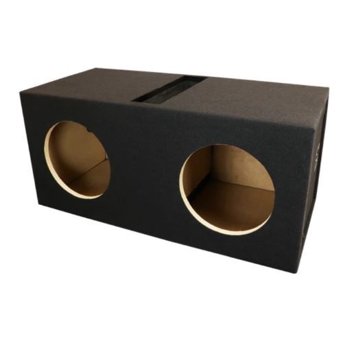 ENCLOSURE DUAL 12" PORTED HIGH SPL OUTPUT-HEAVY DUTY SUBS- ALL 1"-32HZ-USA BUILT-SUPREME TERMINAL BI