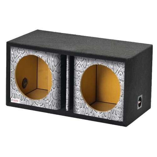 ENCLOSURE CARPETED 15" DUAL VENTED - REPTILE STYLE