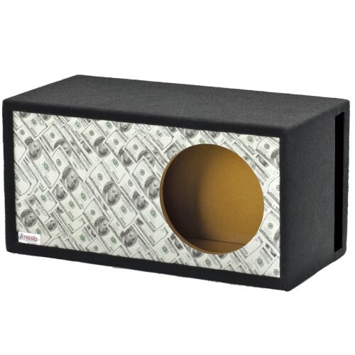 ENCLOSURE CARPETED 15" SINGLE VENTED SPL- BANKROLL