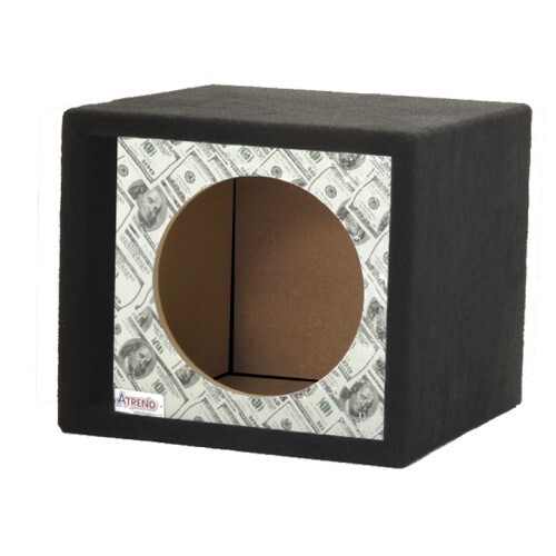 ENCLOSURE CARPETED 15" SINGLE VENTED SPL- BANKROLL
