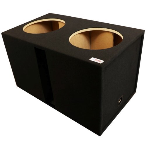 ENCLOSURE CARPETED ATREND DUAL 18" PORTED BOX FOR SUNDOWN X AND Z SERIES SUBWOOFERS- ALL 1" SUB BOX