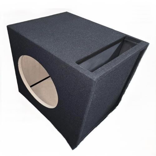 ENCLOSURE SINGLE 18" PORTED HIGH SPL OUTPUT-HEAVY DUTY SUBWOOFERS-ALL 1"-USA BUILT-SUPREME TERMINAL