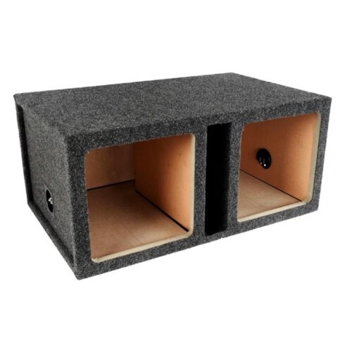 ENCLOSURE CARPETED ATREND 8" DUAL VENTED FOR KICKER L5/L7 SUBWOOERS