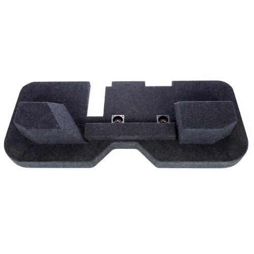 ENCLOSURE CARPETED DUAL 12" CARPETED PORTED DODGE RAM QUAD CAB 2002-2018 UPFIRE ENCLOSURE