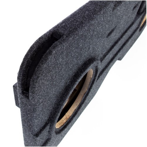 ENCLOSURE CARPETED DUAL 12" CARPETED PORTED DODGE RAM QUAD CAB 2002-2018 UPFIRE ENCLOSURE