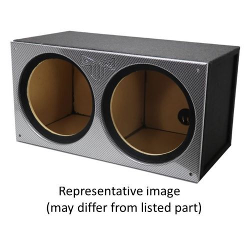 ENCLOSURE 12" DUAL SEALED RF POWER T0-PREMIUM FACEPLATE, SUPREME TERMINAL CUP(COLORS: BLACK, BLUE, R