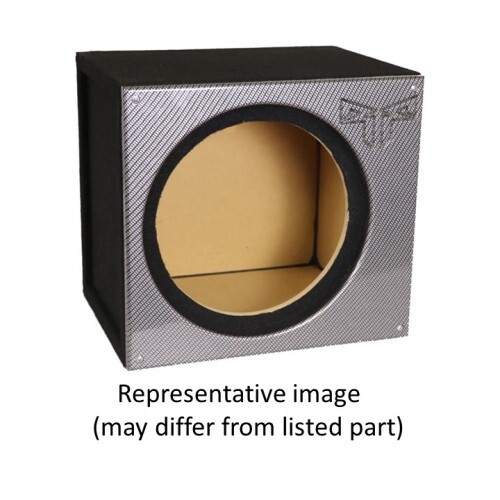 ENCLOSURE 12" SINGLE SEALED RF POWER T0-PREMIUM FACEPLATE,SUPREME TERMINAL CUP(COLORS: BLACK, BLUE,