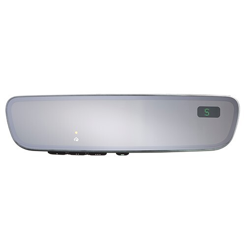 MIRROR REAR VIEW GENTEX FRAMELESS AUTO DIMMING WITH COMPASS AND HOMELINK