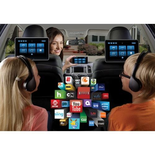 MONITOR 10.1" (2) SEAT-BACK SYSTEM ANDROID, HDMI, SD, USB, SMARTSTREAM & TOUCH-SCREEN