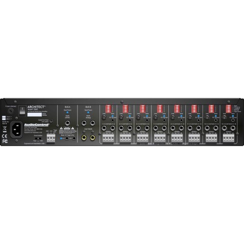 AMPLIFIER 2U 16CH 8 ZONE 65W/8OHM 100W/4 OHM 2U