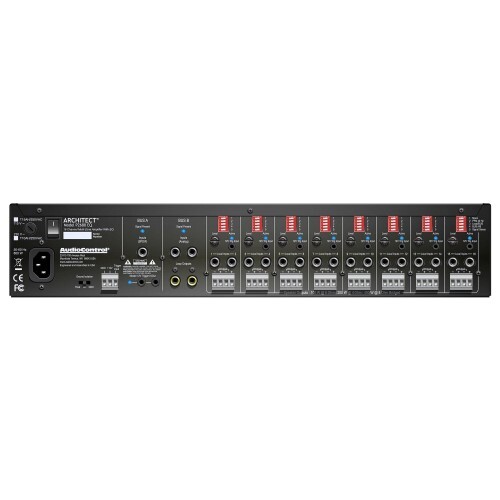 AMPLIFIER 2U 16 CH 8 ZONE 100W/8OHM 200W/4OHM BRIDGEABLE 400W/8OHM EQ FOR EACH ZONE