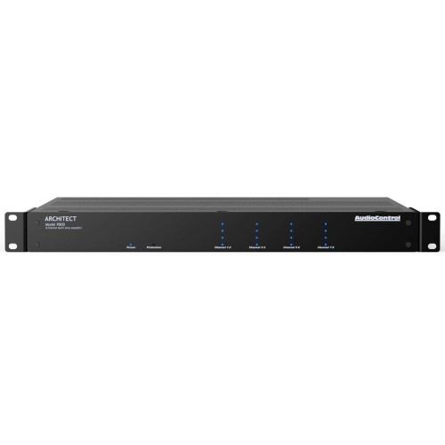 AMPLIFIER 1U EIGHT CHANNEL 4 ZONE 100W/8OHM 200W/4OHMS