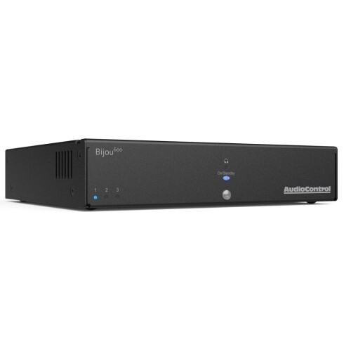 AMPLIFIER 2 CHANNEL 100W/8OHM 1/2 RACK MOUNTABLE ANALOG/DIGITAL IN WITH IR AND RS232 CONTROL