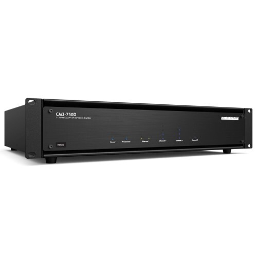 AMPLIFIER 3CH DUAL MODE 70V/8/4OHM 750W/ZONE DSP W/DANTE INCLUDES RACK MOUNT