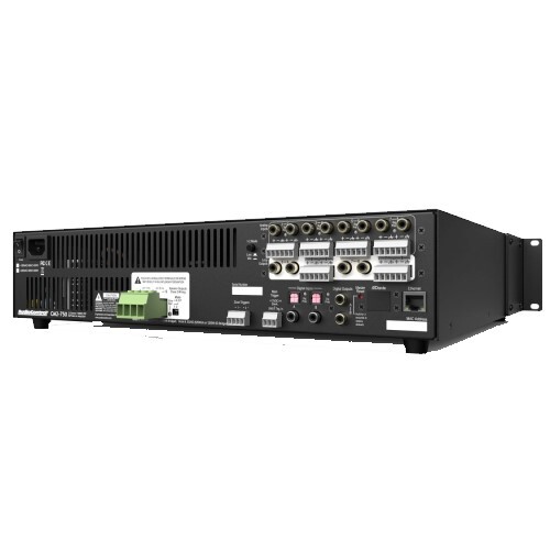AMPLIFIER 2CH DUAL MODE 70V/8/4OHM 750W/ZONE DSP AMPLIFIER INCLUDES RACK MOUNT