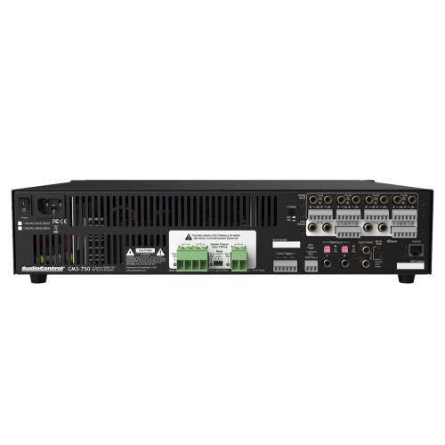 AMPLIFIER 3CH DUAL MODE 70V/8/4OHM 750W/ZONE DSP AMPLIFIER INCLUDES RACK MOUNT