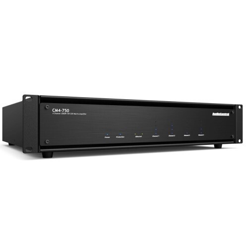 AMPLIFIER 4CH DUAL MODE 70V/8/4OHM 750W/ZONE DSP AMPLIFIER INCLUDES RACK MOUNT
