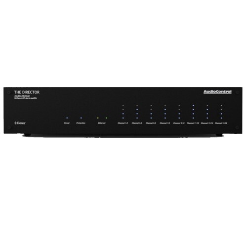 MATRIX AMPLIFIER 16CH 2U RACK MOUNT 100W/8OHMS 200W/4OHMS NETWORK AMPLIFIER/MATRIX PLUS DANTE