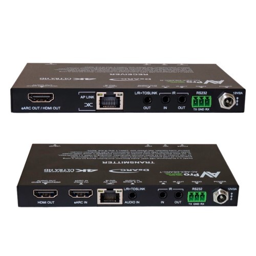 EXTENDER AUDIO OVER CAT CABLE (100M OVER CAT6A) USING EARC (NO VIDEO TRANSPORT)