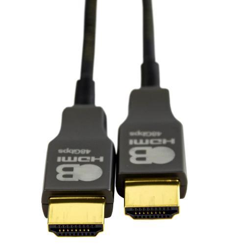 CABLE HDMI 48GBPS 40 METER/131ft ACTIVE OPTICAL CLEERLINE SSF FIBER INSIDE/CL2/3/PLENUM 10pk