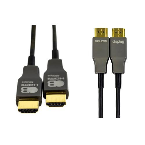 CABLE HDMI 48GBPS 40 METER/131ft ACTIVE OPTICAL CLEERLINE SSF FIBER INSIDE/CL2/3/PLENUM