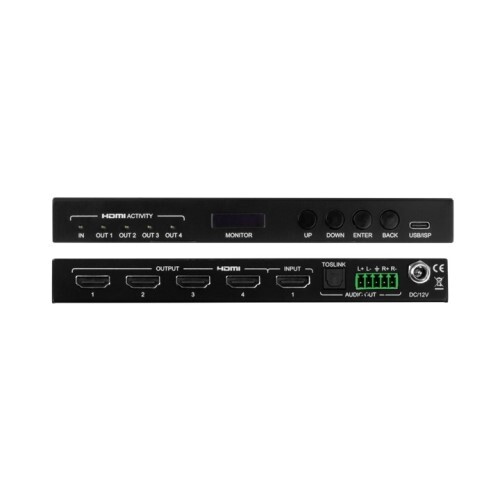 SPLITTER HDMI 1X4 8K/60 4K/120