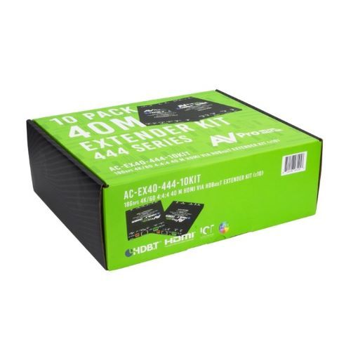EXTENDER HDMI 4K60(4:4:4) HDR 40M 10 PACK - REDUCED PACKAGING FOR BULK ORDERING