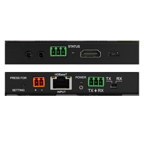 RECEIVER ONLY HDBT 18G 70M(229FT)4K/100M(328FT)1080P