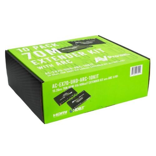 EXTENDER HDMI KIT HDBT WITH ARC - 10 PACK -REDUCED PACKAGING FOR BULK ORDERING