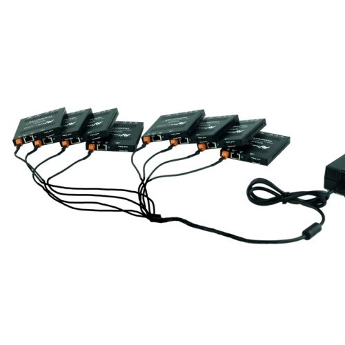 POWER SUPPLY F/8EXTENDERS WITH 1 POWER SUPPLY 1.25M LEADS