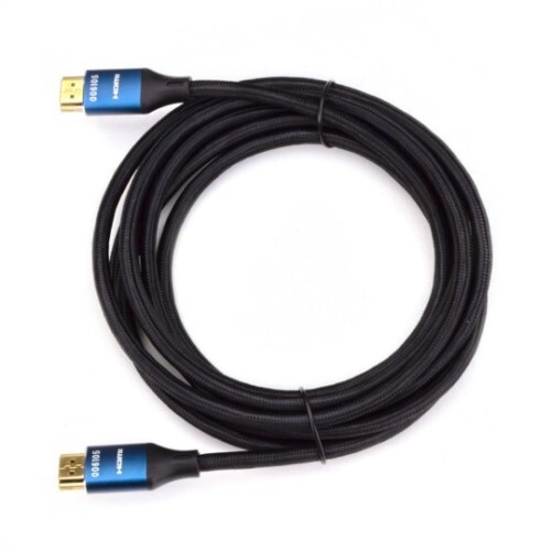 CABLE HDMI 3M(9.9FT) 48G(8K) PROFESSIONAL SERIES STEEL HEAD WITH A BRAIDED CABLE