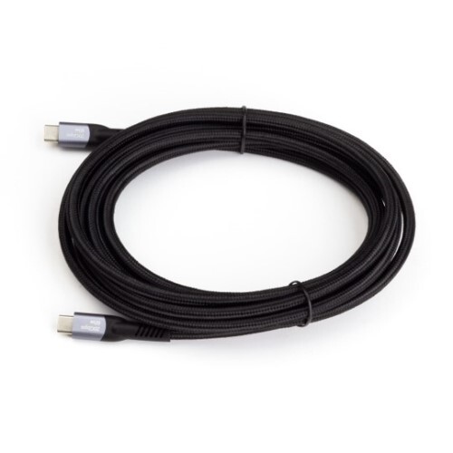 CABLE USB 3.2 3M/9.9FT USB-C TO USB-C CABLE 10GBPS BACKWARDS COMPATIBLE
