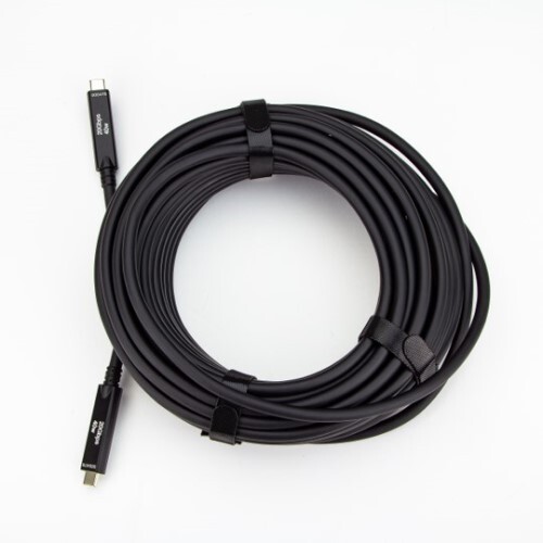 CABLE USB 3.2 15M/49.3FT USB-C TO USB-C CABLE 10GBPS BACKWARDS COMPATIBLE