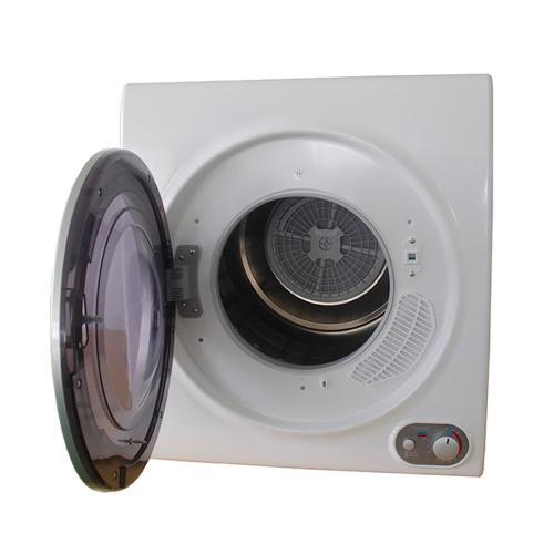 DRYER 2.6 CF 110 VOLT AUTO TIMED DRY 2 TEMP SETTNGS W/AIR DRY LARGE SEE WINDOW