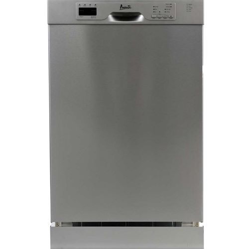 DISHWASHER 18" BUILT-IN SS INTERIOR SS FRONT CONTROLS ESTAR