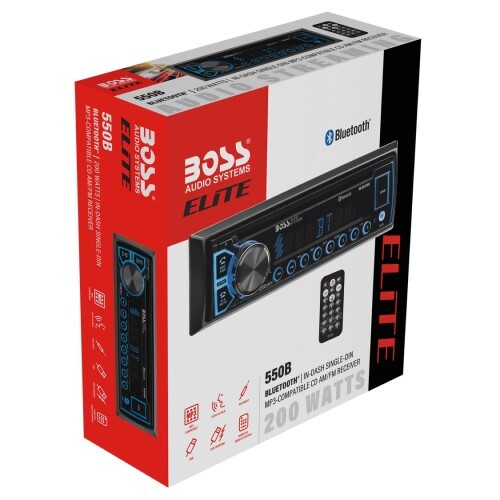 HEAD UNIT SINGLE-DIN, CD/MP3 PLAYER BLUETOOTH