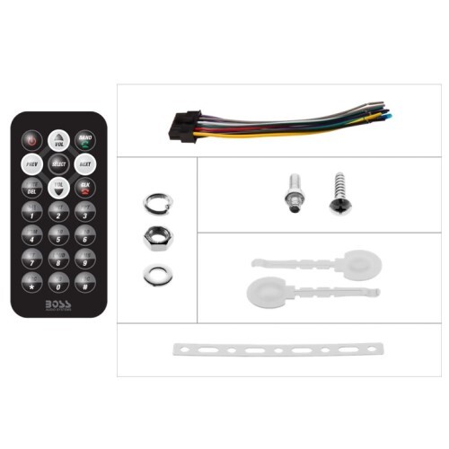 HEAD UNIT SINGLE-DIN, CD/MP3 PLAYER BLUETOOTH