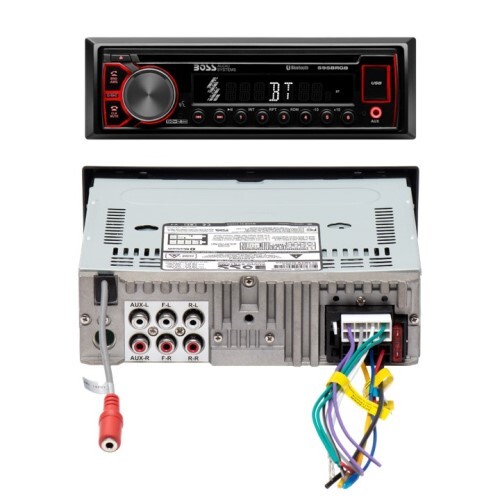 HEAD UNIT SINGLE-DIN, CD/MP3 PLAYER BLUETOOTH