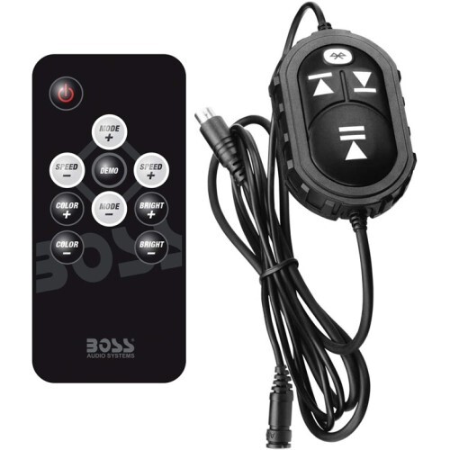 SPEAKER MARINE BLUETOOTH AMPLIFIED ALL-TERRAIN SOUND SYSTEM FEATURES LED LIGHT BAR, RGB ILLUMINATION