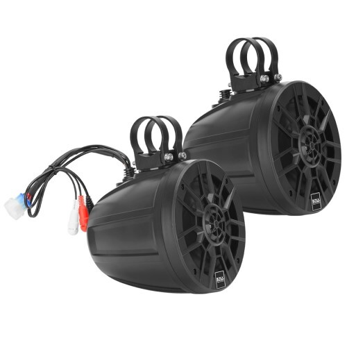 SPEAKERS MARINE 6.5" WAKE TOWER W/ BUILT IN AMP AND BT (PAIR)