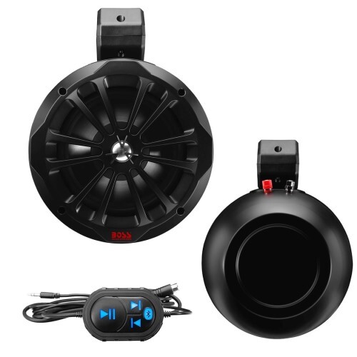 SPEAKERS MARINE 850 WATTS MAX POWER 8" X (2) 2-WAY AMPLIFIED MARINE GRADE