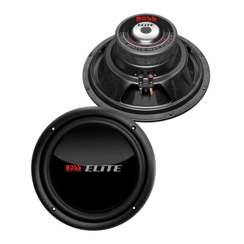 SUBWOOFERS ELITE - 10" DUAL VOICE COIL (4 OHM) 1500W SUBWOOFER. (SOLD SINGLE)