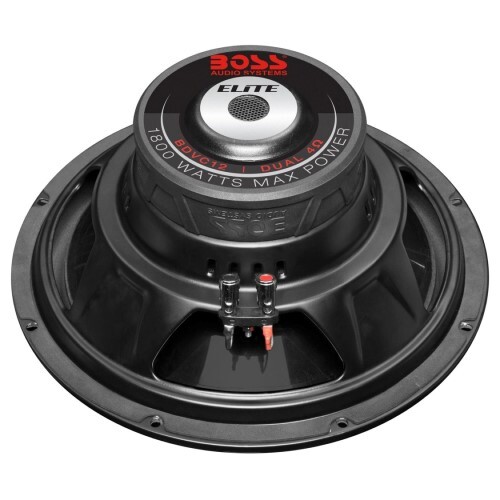 SUBWOOFERS ELITE - 12" DUAL VOICE COIL (4 OHM) 1800W SUBWOOFER. (SOLD SINGLE)